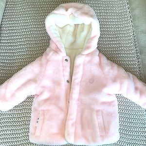 2-4 mos. Reversible Plush jacket